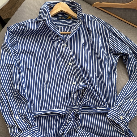 Polo by Ralph Lauren Striped Belted Shirtdress
Size 12 - Picture 5 of 12